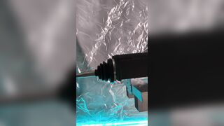 Freya in Trouble. Anal Mechanical Masturbator. 5/2 LARA CROFT SERIES