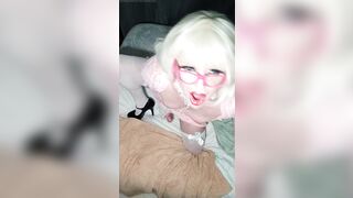 Barbie gal cums everywhere