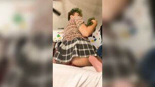 POV: Your FTM Femboy Roommate Sneaks Into Your Room to Jerk Off to Your Boxers