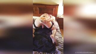 MissRose TS - Rosanna IN intimate - WILD TRANSSEXUAL pAinal MASTURBATION - Coarse ASSPLAY Large SHECOCK - spunk fountain