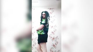 Male Tits Natural Sissy Crossdresser Lady Male White Skin Large Booty Smooth Body