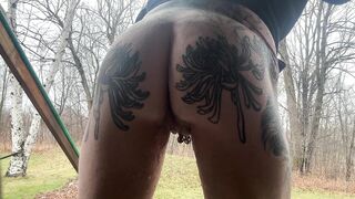 Pissing in the woods: a Love story with my glamorous butt, obese vagina, & thick legs