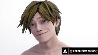 Shemale Hentai Banging And Manga double penetration Creampies!