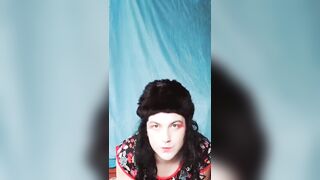 Hot celebrity costume crossdresser sissy doxy white body