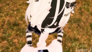 POV Park date with slutty femboy gets risky...