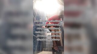 Crossdresser in Public with Ass Plug - My 1St Tattoo - Sextoy Anal Sissy Crossdresser Femboy Trap