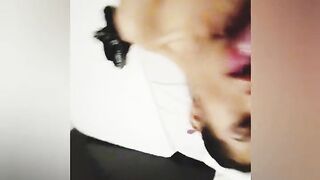 Thai ladyboy takes a large face ejaculation after giving a lengthy oral job to Joh POV