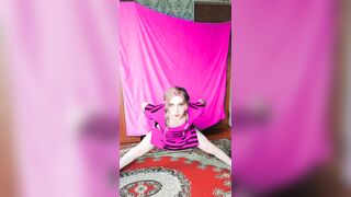 Cute large booty glamorous dark hole large ass butt tranny ladyboy crossdresser sissy