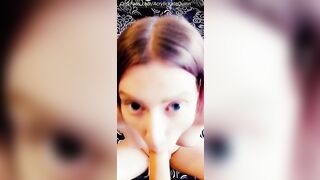 POV Cute trans angel is blowing u