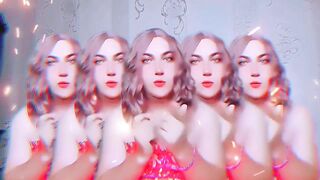 Cute masturbation ladyboy marvelous dick hawt out of hands pre cumming scene