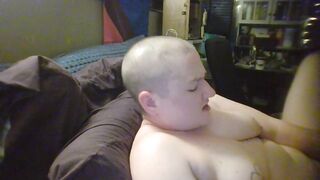 Lengthy masturbation session, Face Solely Ky BadWolf