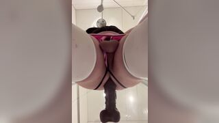 BBC breaks my sissy booty, cum in chastity