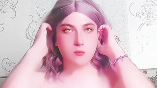 Pinky Aperture Large Tranny Booty Hawt Ladyboy Boy to Female Transformed Sissy Cutie