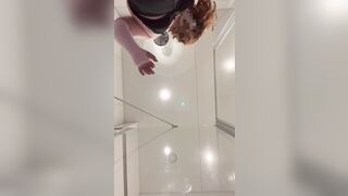 Sissy anal climax from BBC Dildos in chastity