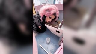 Horny maid was banged hard in the booty