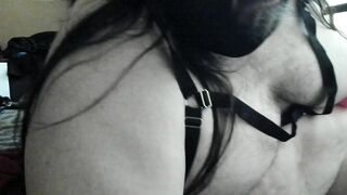 Biggest Sissy Chub in Lace - Large Spunk Fountain