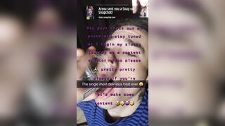 CD Arexa Bragdoll eats own cum