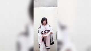 ③ Anal plug tail walk pee diaper masturbation guy's daughter♡