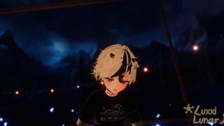 Things get wild after date with concupiscent femboy... chilloutvr