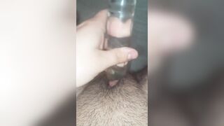 Pov intimately fill up my cunt with my sex tool