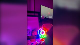 Sissy Kali Chanel in Stripper Heels and Leather outfit showing off plug and asspussy