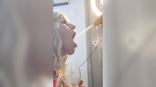 Salesman uses sissy ensuite