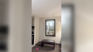 Sissy serenity feeling hawt in recent suit and boots