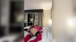 Sissy serenity anal training