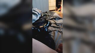 Crossdressing home alone