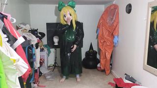 PVC Breathplay Cloak Beneath Kigurumi Vibes
