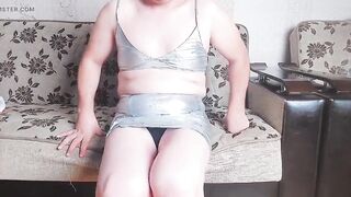 LARGE BUTT Blond big beautiful woman Hawt Ladyboy Large Booty Butt Sissy Femboy Model Crossdresser Cosplayer