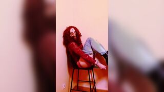 Nightmare demon slut likes hard booty pushing