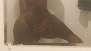 Shemale butt and balls