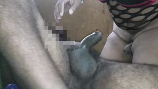 The ebony dude took his ally's kobim and came to finish my butt