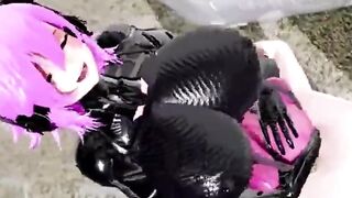 Futanari Futa Anal Group-sex double penetration Giant Cumshots CG Manga