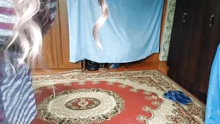 LET'S SEE THE NICE-LOOKING CROSSDRESSER KITTY'S COMPILATION MOVIE SCENE OF SHORTS VIDS OF HER EVERY DAY PLEASURE