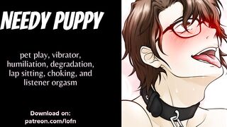 [F4TM] Needy Puppy - Sitting in your Dominatrix's Lap Until u Choke and Cum