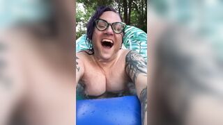 nonbinary girlfriend experience as my gf grabs my melons and makes me a puppet