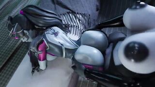 Widowmaker Enjoys A Hard Shemale hentai Banging