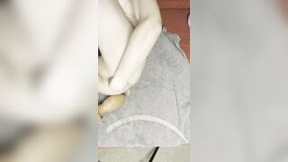 My giant plug slips in easier everyday