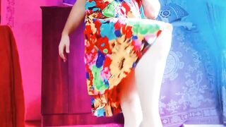 HANDLESS Spunk flow Ladyboy Cute Ramrod Swallowing Cum