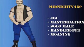 JOI - PET - HANDLER MASTURBATION