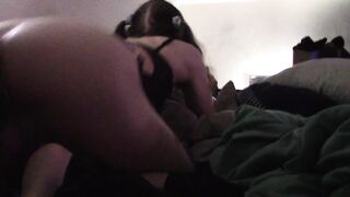 Machine screw during the time that watching lads jack off