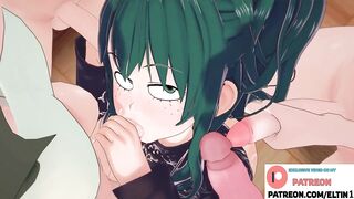 Uraraka And Her Futa Girlfriends Screw And Creamie Femboy Midoria - Futanari My Hero Academia Anime