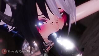 Gloryhole ACTION! Biggest jock ! - Shemale hentai - Pov - VRChat