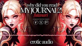 [Erotic Audio] Why did u read my journal?!! - Facefuck Shemale hentai Roommate