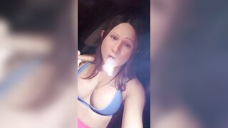 Large Bazookas Smokin' Large Cigar