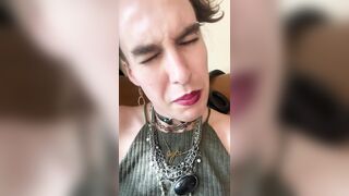cute transsexual smokes and shows u her feet in advance of masturbating (pt 1 full clip on OF)