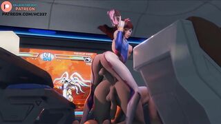 SHEMALE HENTAI D.VA HAVE A FUN FAN APERTURE AFTER EVENT - OVERWATCH SHEMALE HENTAI MANGA