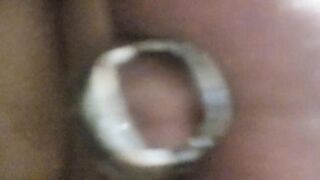 (Chastity cage) I actually got after this twat guys booty this day!